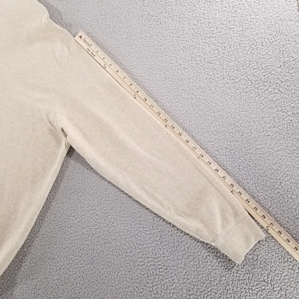 Polo Ralph Lauren Sweater Mens 3XB 1/4 Zip Pullover Sweatshirt Midweight Oatmeal